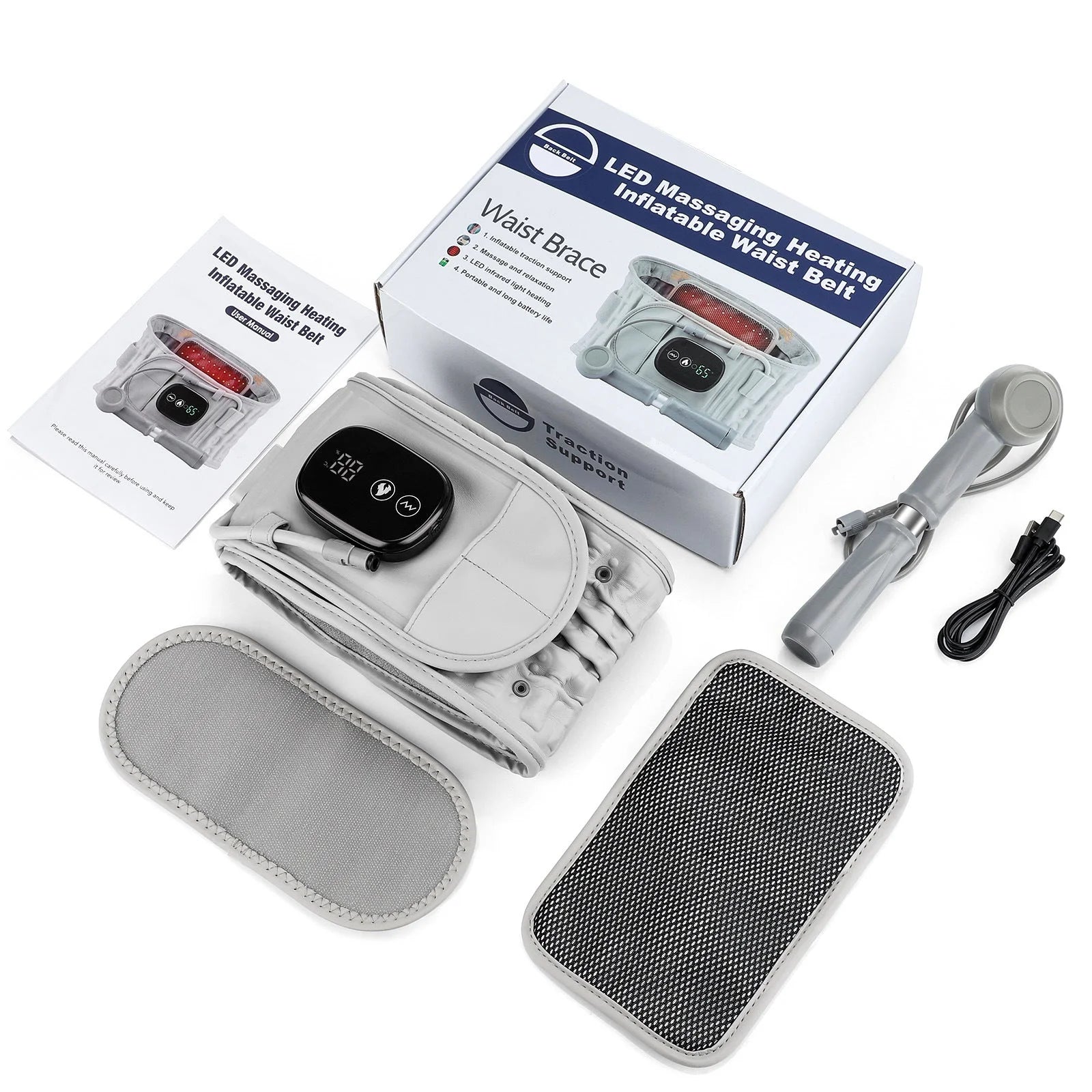 Theralimb Pro - Heating Red Light Lumbar Belt - Theralimb