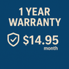 🔒 1-Year Extended Warranty