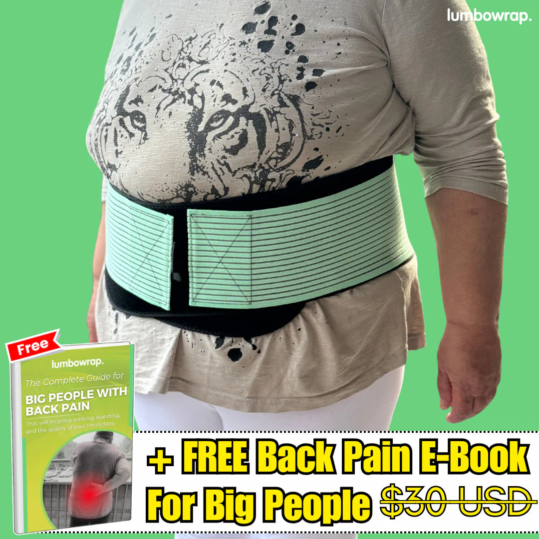 Therawrap® - The Complete Hip & Lower Back Wrap For Easier Walking & Standing (Spinal Stenosis, Sciatica, Lower Back Pain) - Theralimb