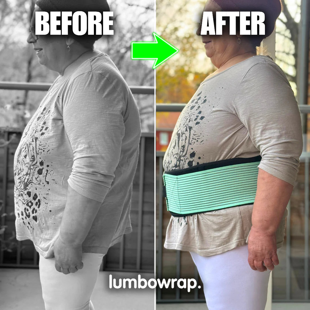 Therawrap® - The Complete Hip & Lower Back Wrap For Easier Walking & Standing (Spinal Stenosis, Sciatica, Lower Back Pain) - Theralimb