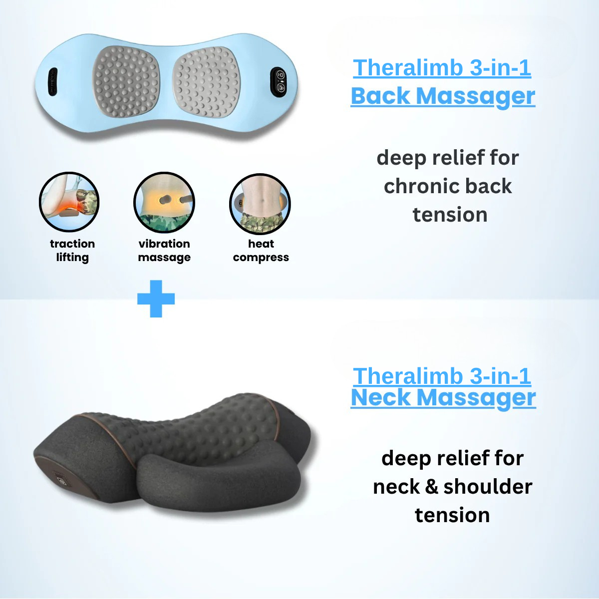 Original Theralimb™ 3-in-1 Back Massager - Theralimb